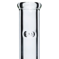 Tank Glass The Original Tank V2 12-inch Beaker Bong made from 9mm thick DuroTec glass, heavy-duty and durable water pipe for smooth smoking - top