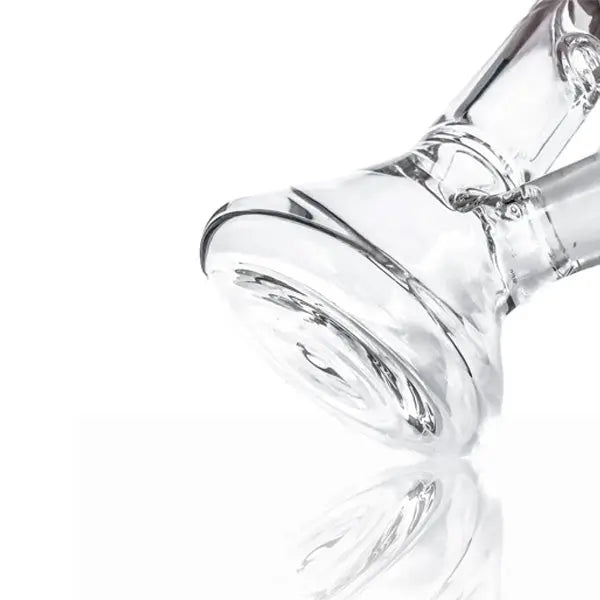 Tank Glass The Original Tank V2 12-inch Beaker Bong made from 9mm thick DuroTec glass, heavy-duty and durable water pipe for smooth smoking - side-bottom