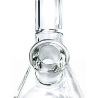 Tank Glass The Original Tank V2 12-inch Beaker Bong made from 9mm thick DuroTec glass, heavy-duty and durable water pipe for smooth smoking - close-front