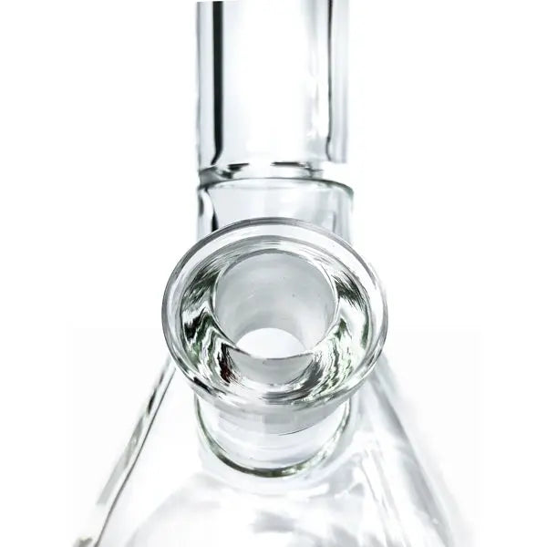 Tank Glass The Original Tank V2 12-inch Beaker Bong made from 9mm thick DuroTec glass, heavy-duty and durable water pipe for smooth smoking - close-front