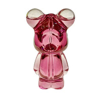Teddy Bear 4.25" Freezable Glass Hand Pipe – Glycerin Cool Hits, Fast Shipping Australia-Wide - pink