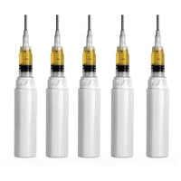 Twistspencer Oil Pen 5 Pack – Fast shipping Australia-wide, long green nozzle, white body - 5