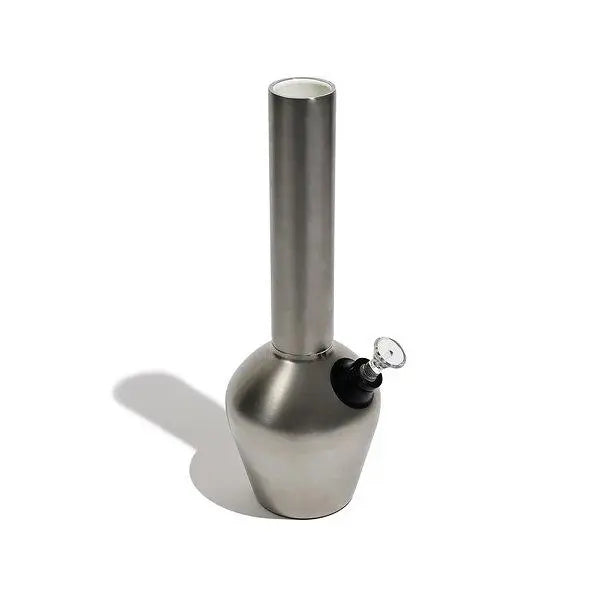 Chill ceramic stainless beaker bong with glass bowl – fast shipping Australia-wide - side