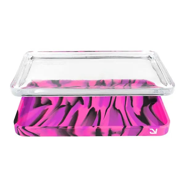 Eyce Silicone & Glass Rolling Tray with fast shipping Australia-wide – durable and stylish design. Bangin cover