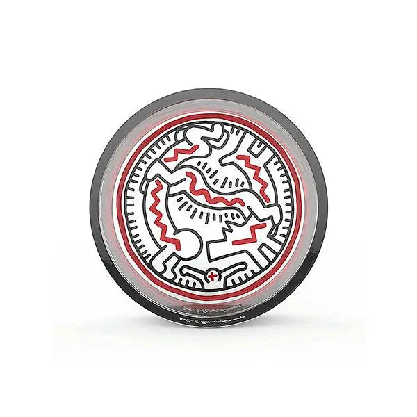 Keith Haring Circle Catchall Snake People - Fast shipping Australia-wide, stylish art tray - front
