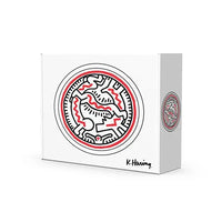Keith Haring Circle Catchall Snake People - Fast shipping Australia-wide, stylish art tray - box