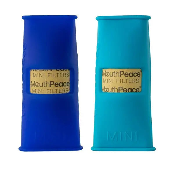 Moose Labs Mouthpiece Mini Starter Kit – fast shipping Australia-wide, hygienic smoking accessory - blue light blue