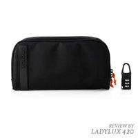 Ongrok smell proof wallet with lock V2.0 Large – fast shipping Australia-wide - black side with lock