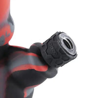 Ooze Armor silicone & glass flower bowl – fast shipping Australia-wide - close up