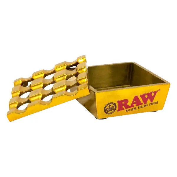 RAW Vanash Metal Ashtray with fast shipping Australia-wide – sleek and functional smoking gear  - open