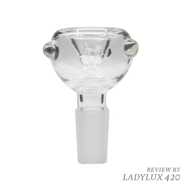 3 Bumps 19mm Male Glass Bowl – Fast Shipping Australia-Wide, Durable Borosilicate Design
