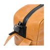 Abscent Odour-Proof Mini Leather Toiletry Bag (Cognac) - Smaller size