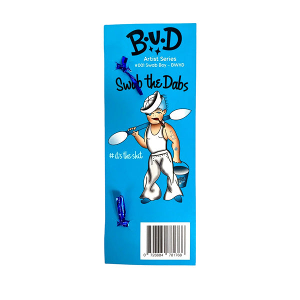 Baron von Dabbins "Cotton Swab" Borosilicate Glass Dab Tool