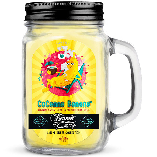 Beamer Smoke Killer Candle 12oz Cocanna Banana scent