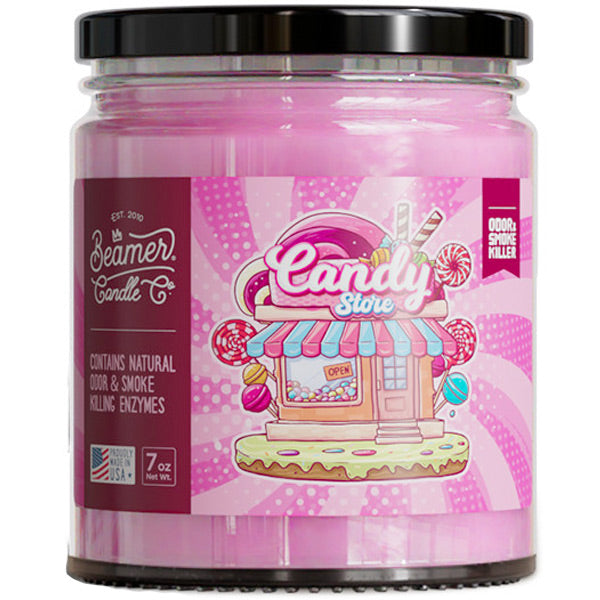 Beamer Odor and Smoke Killer Soy Blend Candle 7oz - Candy Store