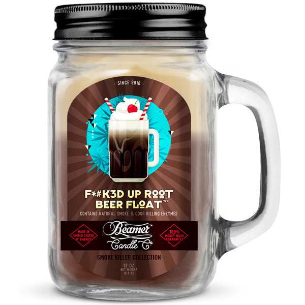 Beamer Smoke Killer Collection Candle 12oz - F*#k3d Up Root Beer Float