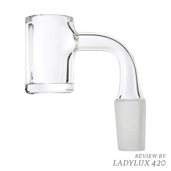 Bear Quartz 22mm V2 Flat Top Quartz Banger – 90 Degree 14mm Male