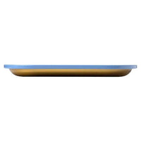 BigFun x Moondust Fireworks Blue Rolling Tray, durable herb prep tray with vibrant design - side