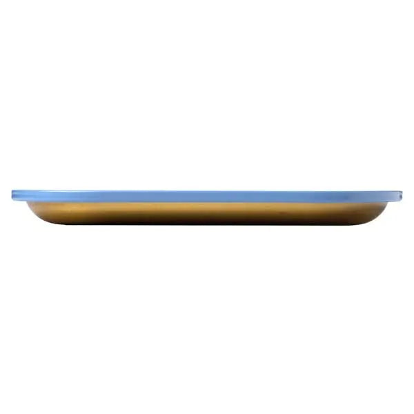 BigFun x Moondust Fireworks Blue Rolling Tray, durable herb prep tray with vibrant design - side