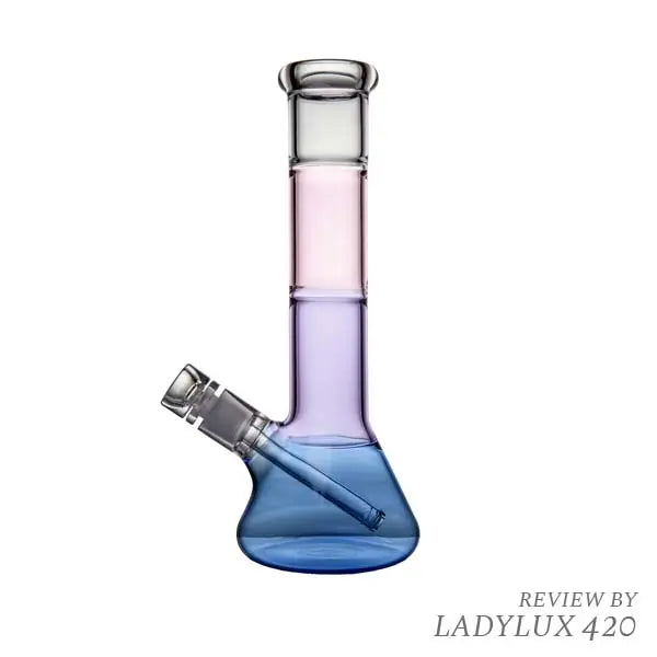 BigFun Tricolour 12" Sorbet Glass Bong with Triple Colour Design