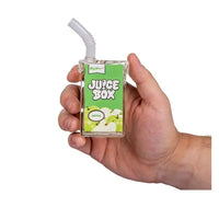 BigFun! Juice Box Bubbler novelty glass water pipe with juice box design - apple size