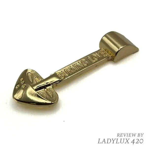 Burning Love metal mushroom scoop tool – fast shipping Australia-wide, durable and handy - main