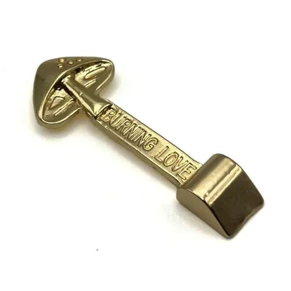 Burning Love metal mushroom scoop tool – fast shipping Australia-wide, durable and handy - top left
