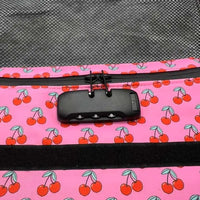 Burning Love smell proof pouch cherries, lockable bag, fast shipping Australia-wide - lock