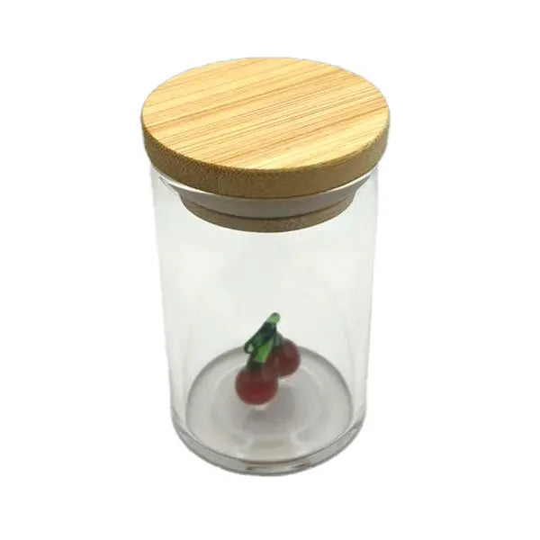 Burning Love maraschino cherry glass storage jar – fast shipping Australia-wide - top side