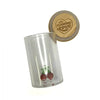 Burning Love maraschino cherry glass storage jar – fast shipping Australia-wide - side open lid