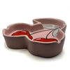 Cherry shaped ceramic ashtray with fast shipping Australia-wide - front