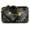 Ceramic mug & rolling tray set - handbag design, fast shipping Australia-wide. black gold tray
