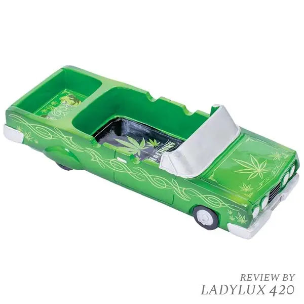 Cheech & Chong 50th Anniversary Lowrider Ashtray – Collectible Metal Rolling Ashtray
