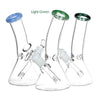 Classic Bent Neck 7.75" Beaker Glass Water Pipe