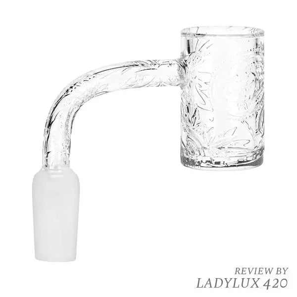 Dogg Lbs Everyday Engraved Paisley 14mm Quartz Banger 90° Male for Dab Rigs