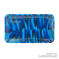 Eyce Silicone and Glass Rolling Tray