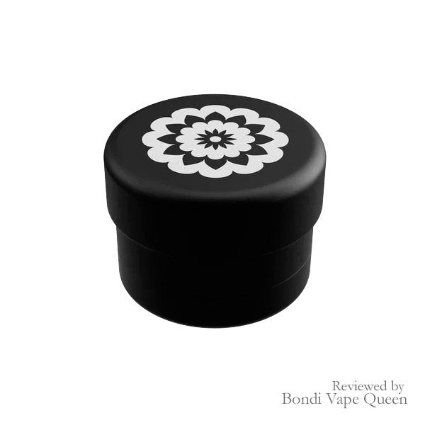 Flower-Mill-Mini-Edition-2.0-inch-Mill-Aluminium-3-piece-black