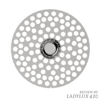 Flower Mill Next Gen Premium 2.0" Mill Plates - #1 Extra Fine