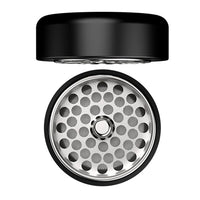Flower Mill Next Gen Premium 5 Piece 2.0" Stainless Steel Series Mill/Grinder - Black