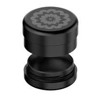 Flower Mill Next Gen Premium 5 Piece 2.5" Aluminium Series Mill/Grinder - Black