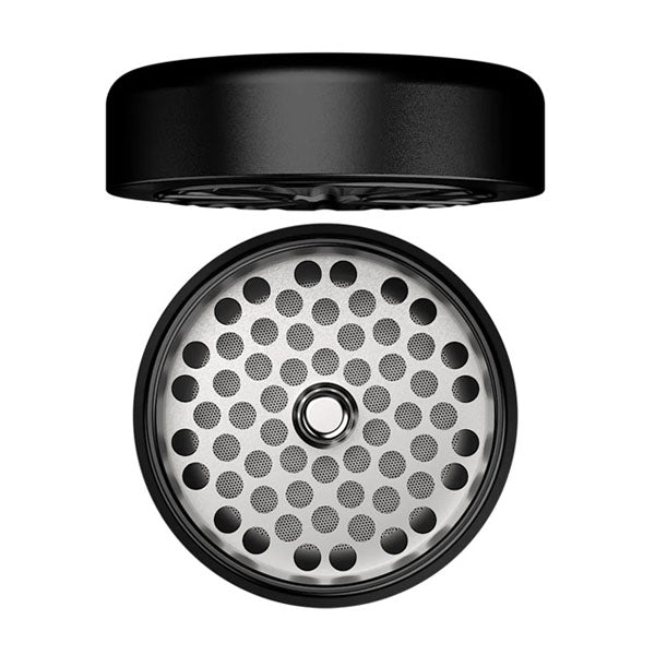 Flower Mill Next Gen Premium 5 Piece 2.5" Aluminium Series Mill/Grinder - Black