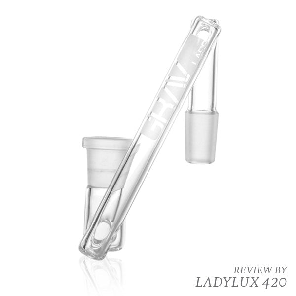 GRAV 4" 14mm Female to 14mm Male Drop Down Adapter