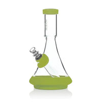 GRAV Deco 8.75" Glass Water Pipe with Silicone – Fast shipping Australia-wide - avocado green
