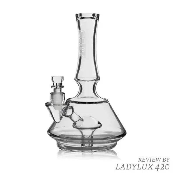 GRAV Borosilicate Glass Oracle 7.5" Beaker Bong with Mushroom Perc - Smoke
