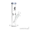 Glass House 7.75" Pinched Straight Tube Bong made from durable borosilicate glass - Navy