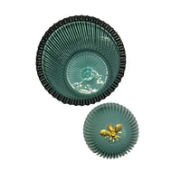 Glass storage bee jar with lid – fast shipping Australia-wide for airtight, stylish storage. top view