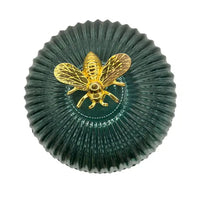 Glass storage bee jar with lid – fast shipping Australia-wide for airtight, stylish storage. top lid