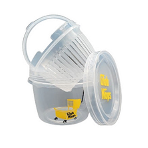 Glob Mops Mop Bucket Soaking Station + Cotton Swabs