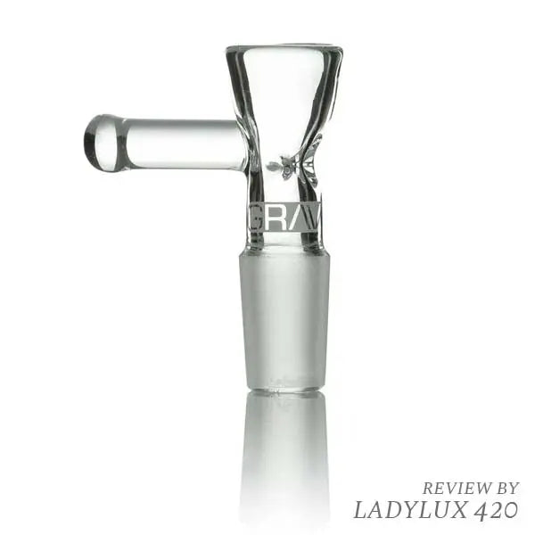 Grav Labs Triple Pinch Cone Bowl 14mm Male glass bong bowl accessory durable design