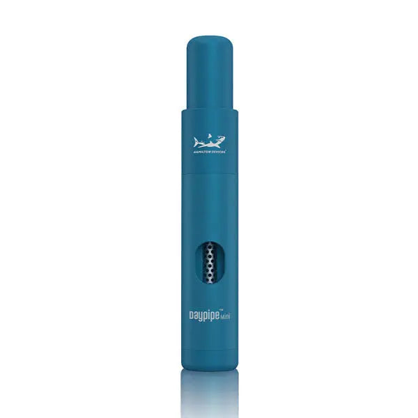 Hamilton Devices MINI Daypipe 4-Chamber Hand Pipe – Compact metal pipe for dry herb smoking-blue